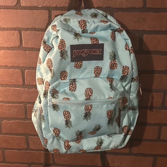 Jansport Bags Jansport Cheetah Print Pineapple Backpack Poshmark
